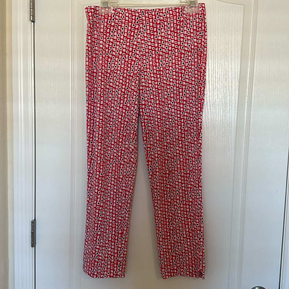brand: Clara SUN WOO. size: small made in the us patterned pants